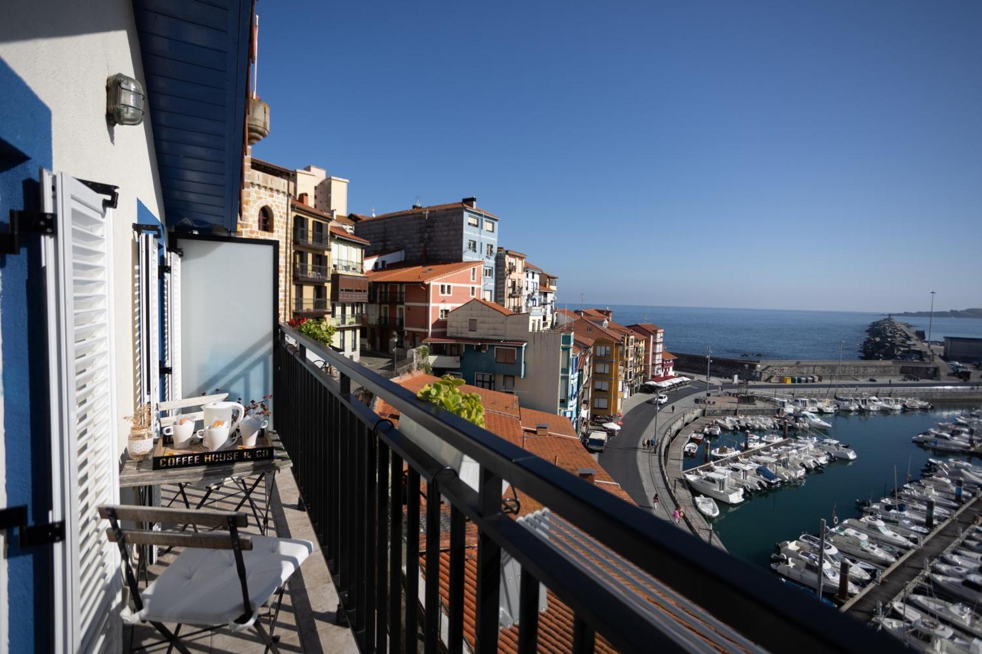 Ferienwohnung Torrontero Con Vistas Al Mar Bermeo Exterior foto