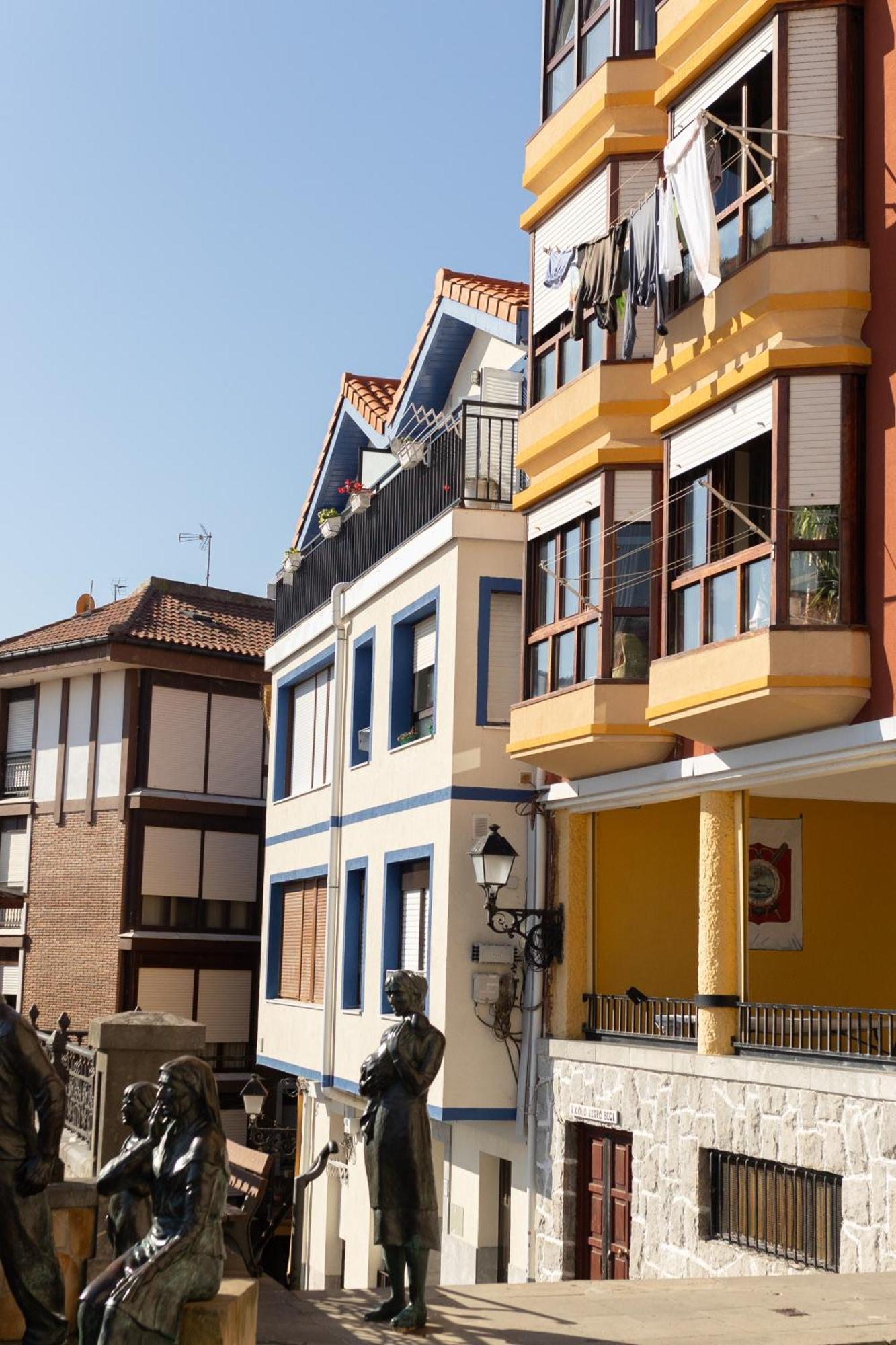 Ferienwohnung Torrontero Con Vistas Al Mar Bermeo Exterior foto