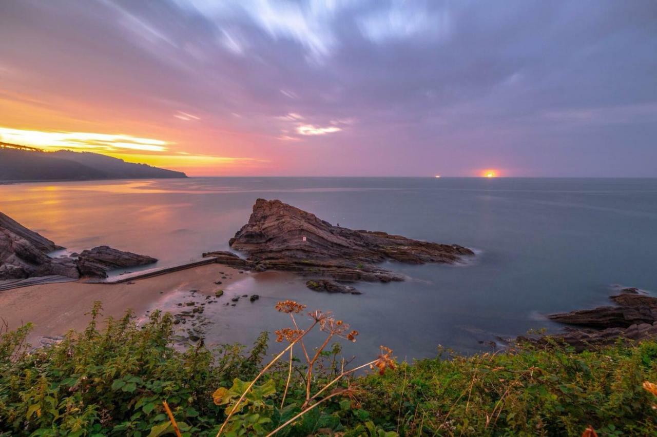 Ferienwohnung Torrontero Con Vistas Al Mar Bermeo Exterior foto